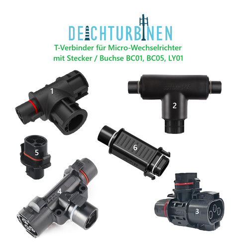 Stück adapter betteri - t-stück,