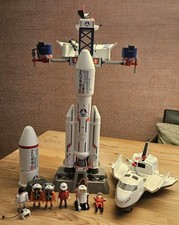 Playmobil 6195 6196 6197 großes Weltraumpaket: Rakete, Shuttle, Meteorzerstörer