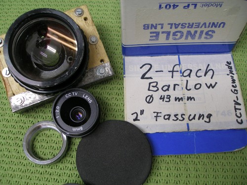 Objektiv 8mm lens 2 - 8mm-tv-lens, f
