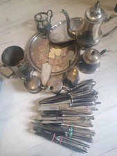 Silberschrott 90 Messern und