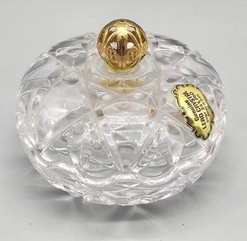 Vintage bleikristall krone - vintage,
