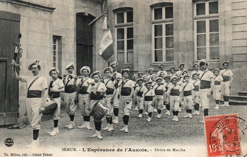 Cpa semur - cpa, (côte