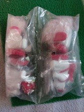 Coca Cola Eis-Bär 2002 6cm  Set à 4 Stück OVP Hartplastik mit Würfel neu Sammler