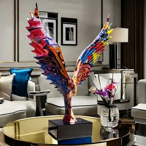 Graffiti phoenix skulptur - graffiti,
