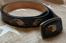 Vintage Leder Gürtel Made In