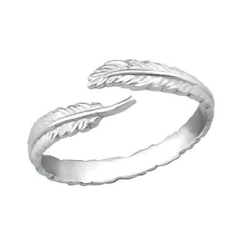 Feder ring offen echt - offen,