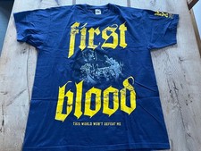 First Blood Shirt Terror Madball Turnstile Converge Merauder HC 100 Demons Nasty