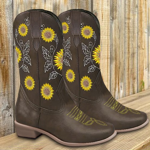 Frauen vintage western stiefel - frauen, vintage-western-stiefel