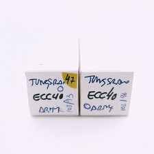 2 X ECC40 TUNGSRAM TUBE. 60er