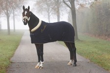 Fleecedecke 155 cm blau