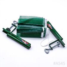 LION TT-SPORT Tischtennis Set: Tischtennisnetz inkl. Befestigung | Grün