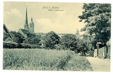 AK Burg bei Magdeburg Blick vom Bierkeller 1914 +C72