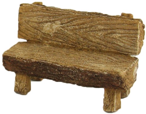 Minigarten sitzbank holzoptik - minigarten,