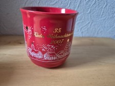 Becher Tasse Glühwein Kieler Weihnachtsmarkt 2007