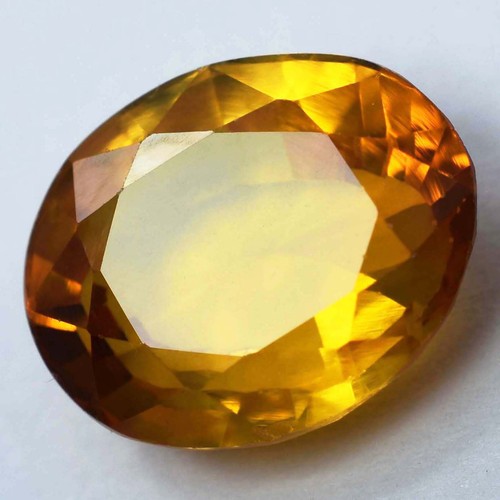 Ceylon saphir gelb ovalschliff - saphir,