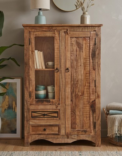 Highboard 95x140cm massivholz - highboard,