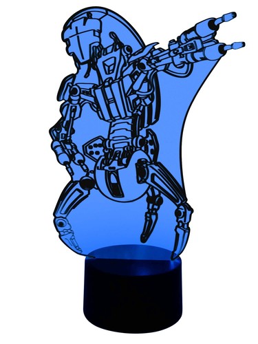 Led lampe roboter - 3d, alien