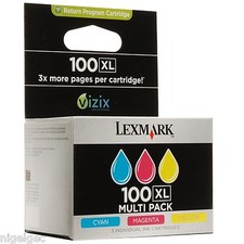 LEXMARK 100XL SET 3 TINTEN