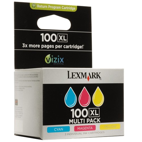 Lexmark 100xl set tinten - 100xl,
