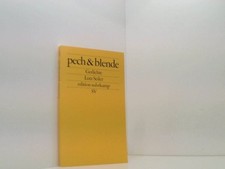 pech & blende: Gedichte | Georg-Büchner-Preis 2023 (edition suhrkamp) Gedichte S