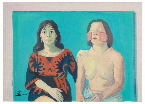 Postkarte maria lassnig - maria,
