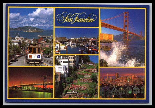 Ansichtskarte san francisco - ansichtskarte,
