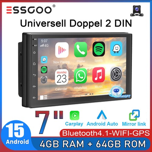 Doppel din android 15 - doppel, 7"