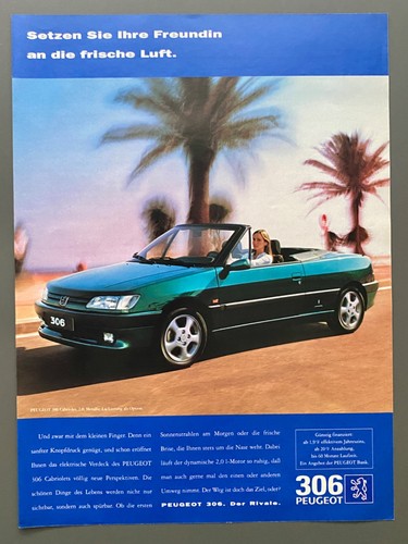 Peugeot 306 cabriolet - 306, oldtimer