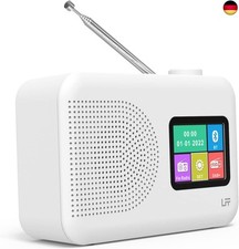 DAB Radio, DAB Plus Radio, UKW-Digitalradio, Küchenradio mit Kabel oder 