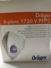 Dräger X-plore 1720V FFP2 Halbmaske 10 Stk , Haltbarkeitsdatum abgelaufen 10/24