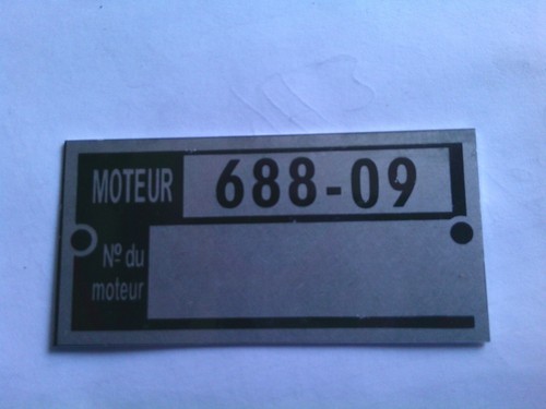 Typenschild renault - typenschild,