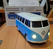 VW T1 "Bulli" Bus blau / Bluetooth Lautsprecher / Mini-USB / BRISA / OVP / retro
