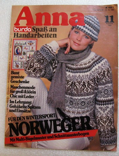 Handarbeitsheft anna norweger - ,