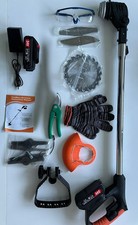Akku Rasentrimmer SET- 2xAkku & Ladegerät, Freischneider, Kantenschneider
