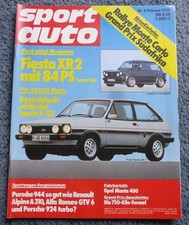 Sport Auto 2/1982 Opel Manta