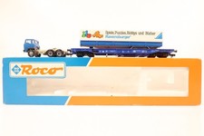 Roco 48016 Einheitstaschenwagen mit LKW "Ravensburger" DB in OVP 