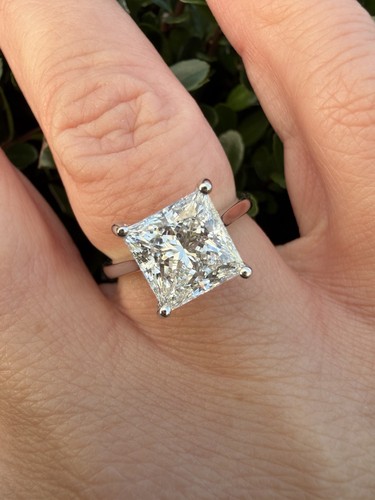 Platin 04ct princess cut - platin,