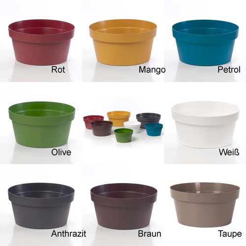 Blumenschale farben und 15 - 10,