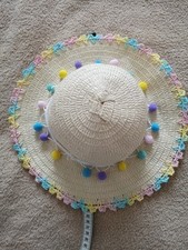 Strohhut von Pusblu in Gr. 52/53