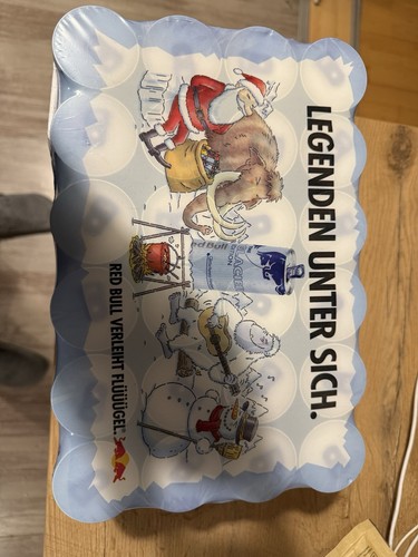 Red bull gletschereis winter - red,