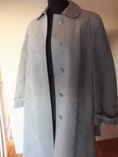 Damen Mantel Gr. 44 grau