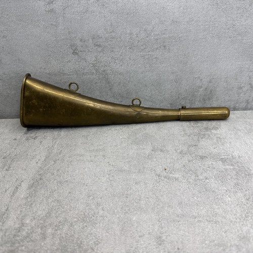 Altes jagd rufhorn signalhorn - rufhorn,