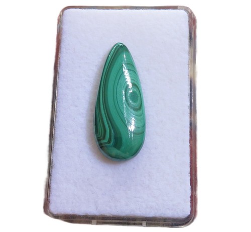 Malachit malachite cabochon - malachit,