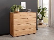 Kommode Sideboard 100x91cm Massivholz Eiche Wildeiche massiv 4SK NEU OVP!!!