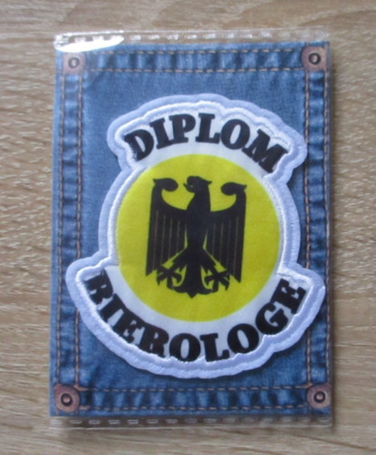 Aufnäher diplom bierologe - diplom,