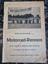 Programmheft motorradrennen - programmheft,