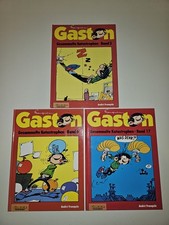 3x Gaston Comic  HARDCOVER  Guter Zustand