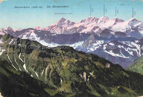Stanserhorn 1898m alpnach - alpnach, nw