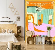 3D Orange Pattern A614