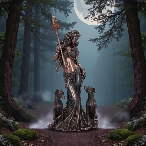Hekate göttin statue - hekate,